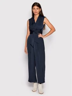 Ολοκαίνουργιο 🛒 DKNY Γυναίκες Ολόσωμες Φόρμες Ολόσωμη φόρμα DD2FJ885 Σκούρο μπλε Regular Fit 🤩