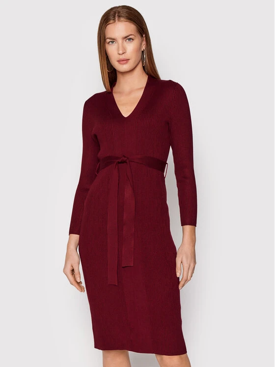 Πολύ καλή προσφορά ✔️ DKNY Γυναίκες Πλεκτά Φορέματα Φόρεμα υφασμάτινο DD1HN931 Μπορντό Slim Fit 🔔 3 Πολύ καλή προσφορά ✔️ DKNY Γυναίκες Πλεκτά Φορέματα Φόρεμα υφασμάτινο DD1HN931 Μπορντό Slim Fit 🔔