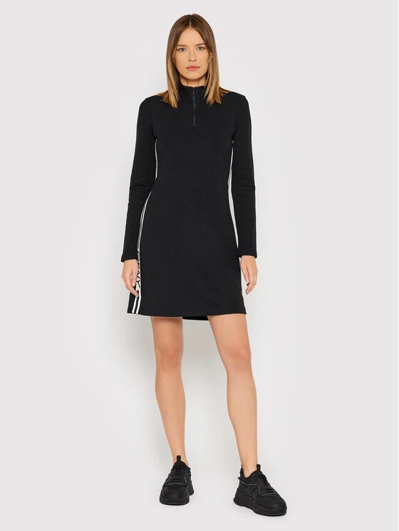 Συμφωνίες 💯 DKNY Γυναίκες Πλεκτά Φορέματα Φόρεμα υφασμάτινο DD1GD247 Μαύρο Regular Fit 😍 4 Συμφωνίες 💯 DKNY Γυναίκες Πλεκτά Φορέματα Φόρεμα υφασμάτινο DD1GD247 Μαύρο Regular Fit 😍 - Image 2