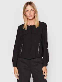 Καλύτερη πώληση 🔔 DKNY Γυναίκες Μεταβατικά Μπουφάν Μπουφάν μεταβατικό P2RCTB41 Μαύρο Regular Fit 👏